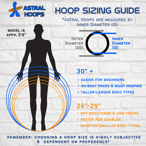 Sky Blue (5/8) Polypro Hula Hoop