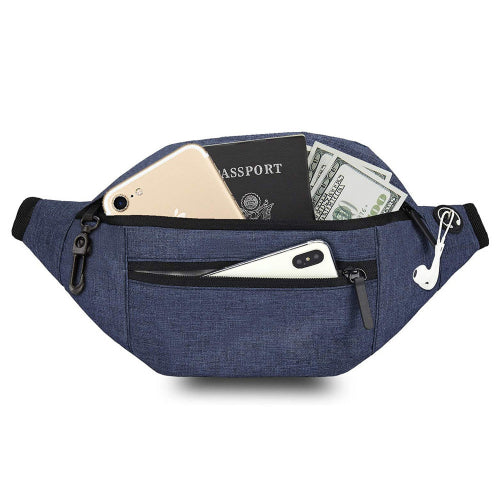 Large Crossbody Fanny Travel Shoulder Crossbody Bag-Random Color