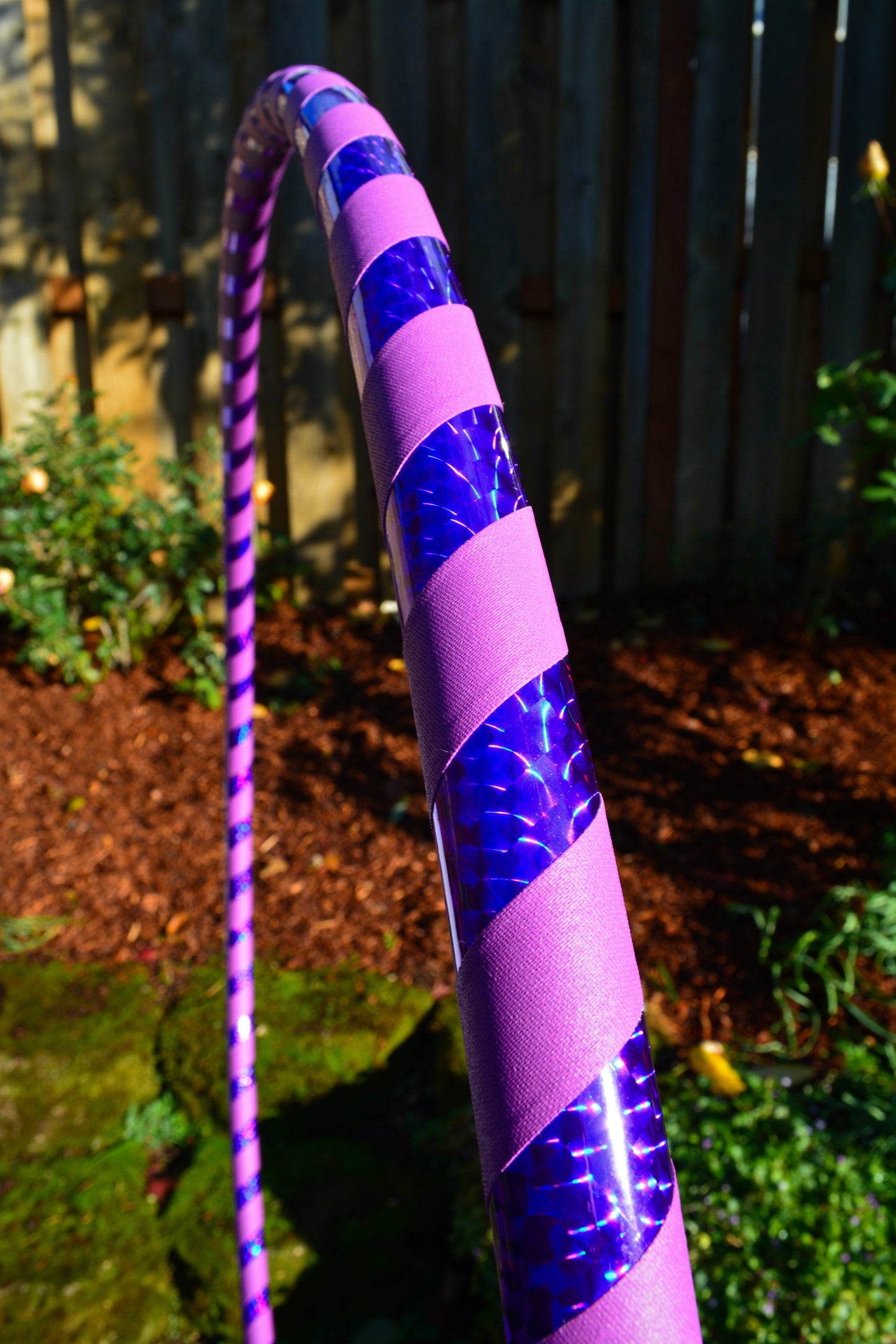 Prismatic Taped Beginner Hoop - Prism Tape w/ Gaffer Grip Tape