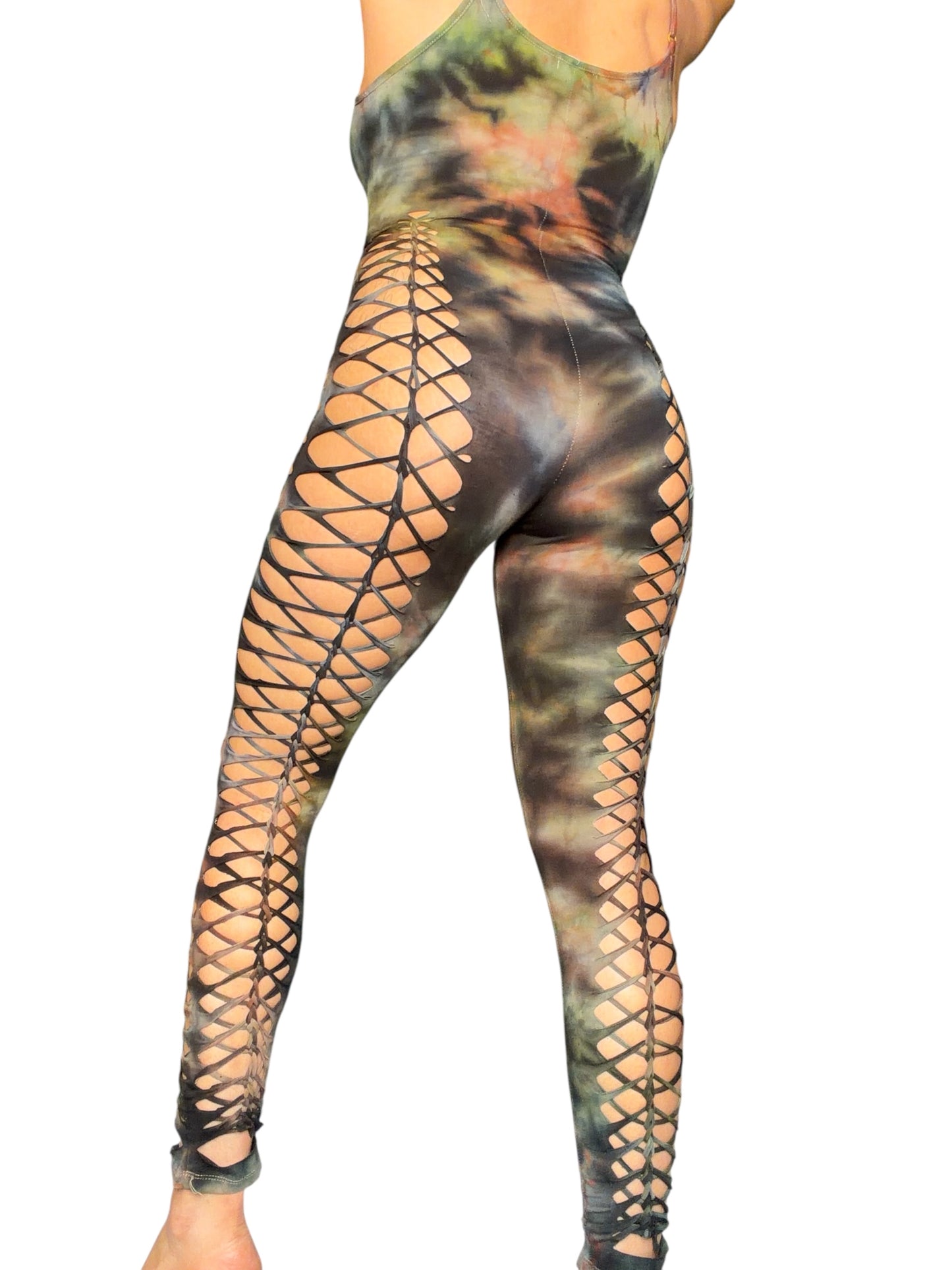 Earth Toned Weaved Jumpsuit