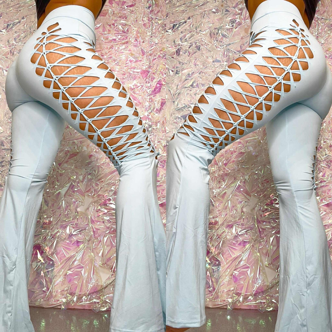 Sky Blue Weaved Flares