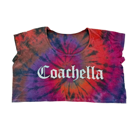 Coachella Tiedye Crop Top
