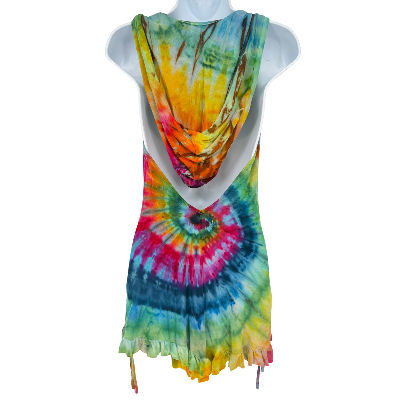 Rainbow Hooded Romper