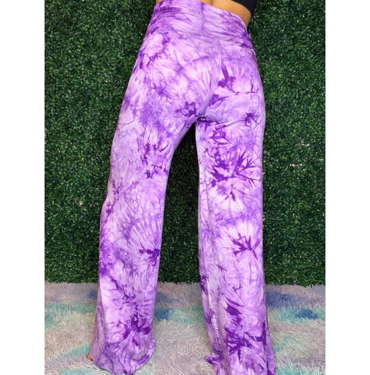 Purple Tiedye Palazzo