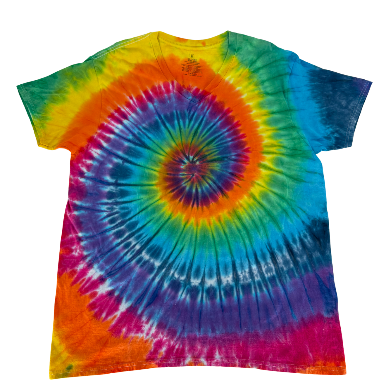 Rainbow Spiral Tiedye