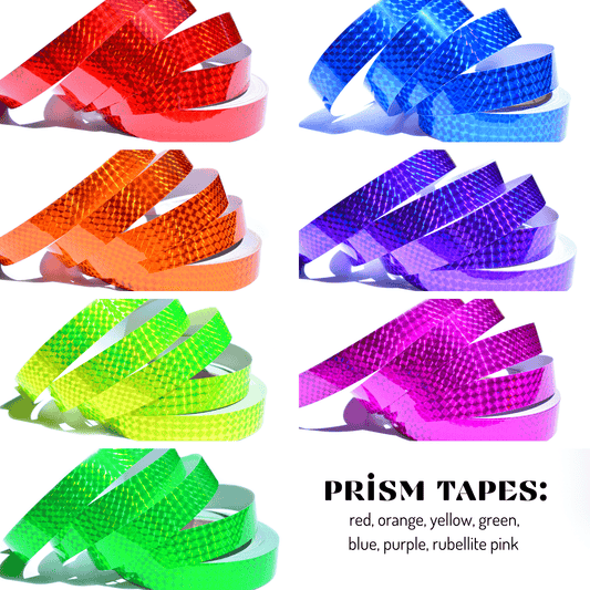 Prismatic Taped Beginner Hoop - Prism Tape w/ Gaffer Grip Tape
