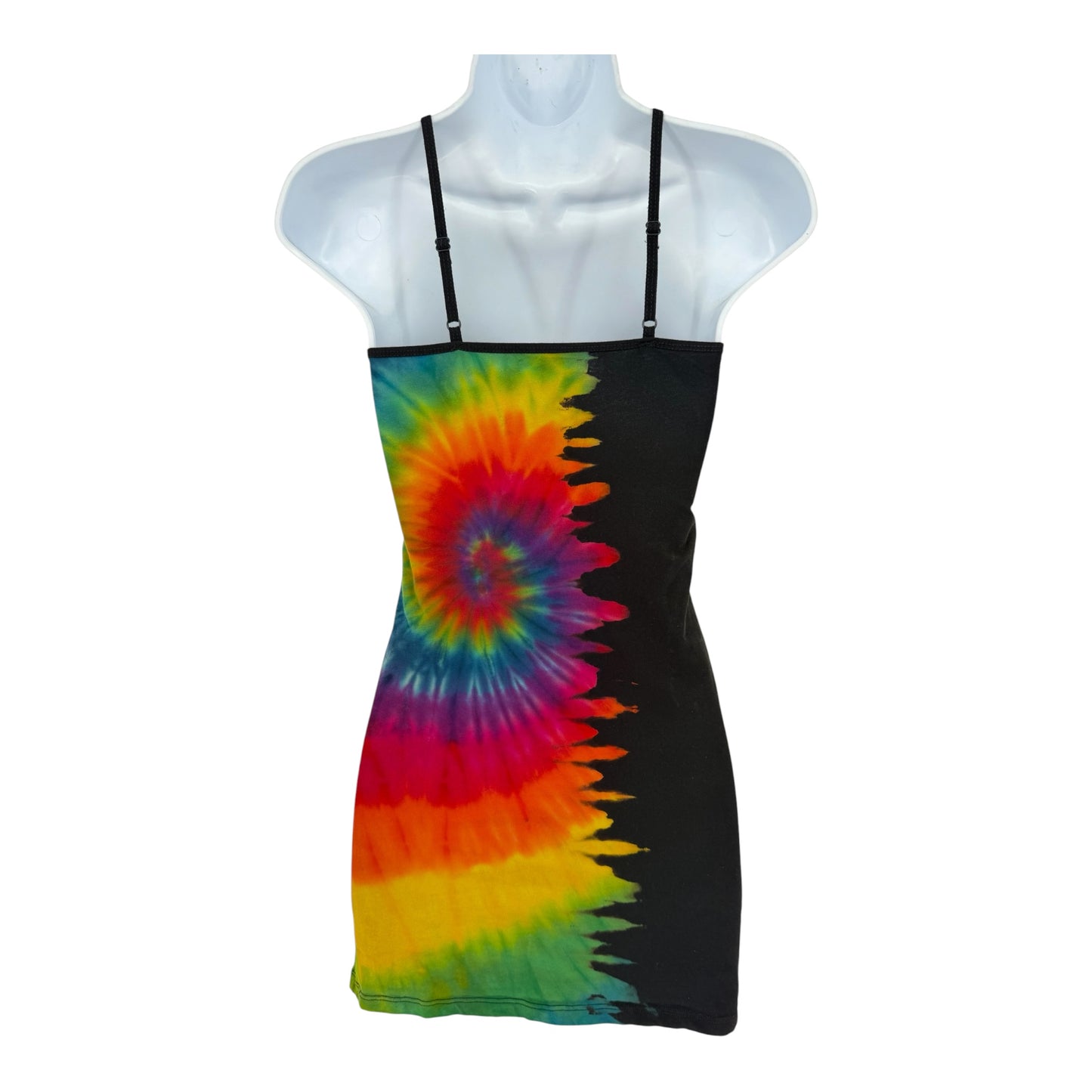 Half Rainbow Mini Dress