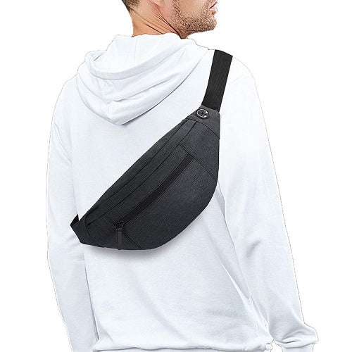 Large Crossbody Fanny Travel Shoulder Crossbody Bag-Random Color