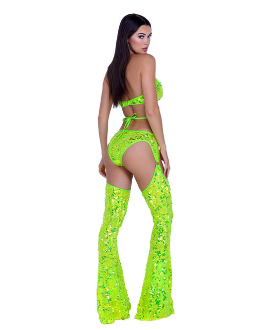 GlitzRing Sequin Chaps