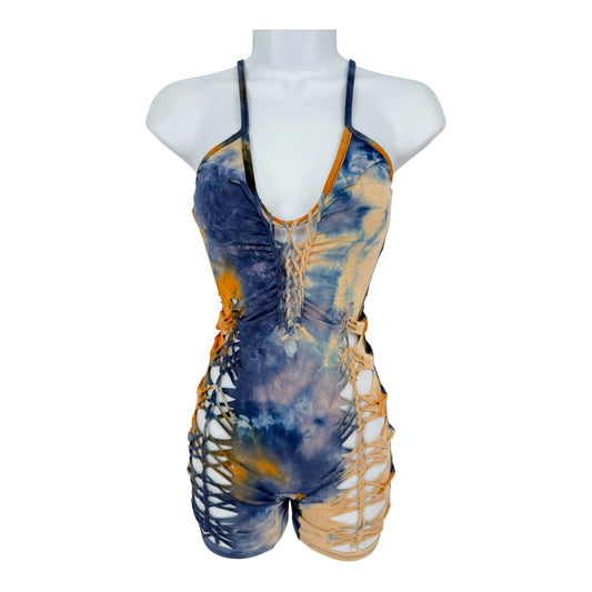 Tiedye Weaved Romper