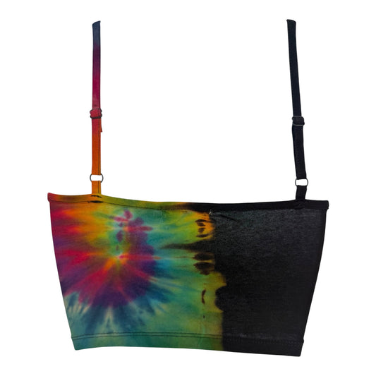 Half Rainbow Crop Top