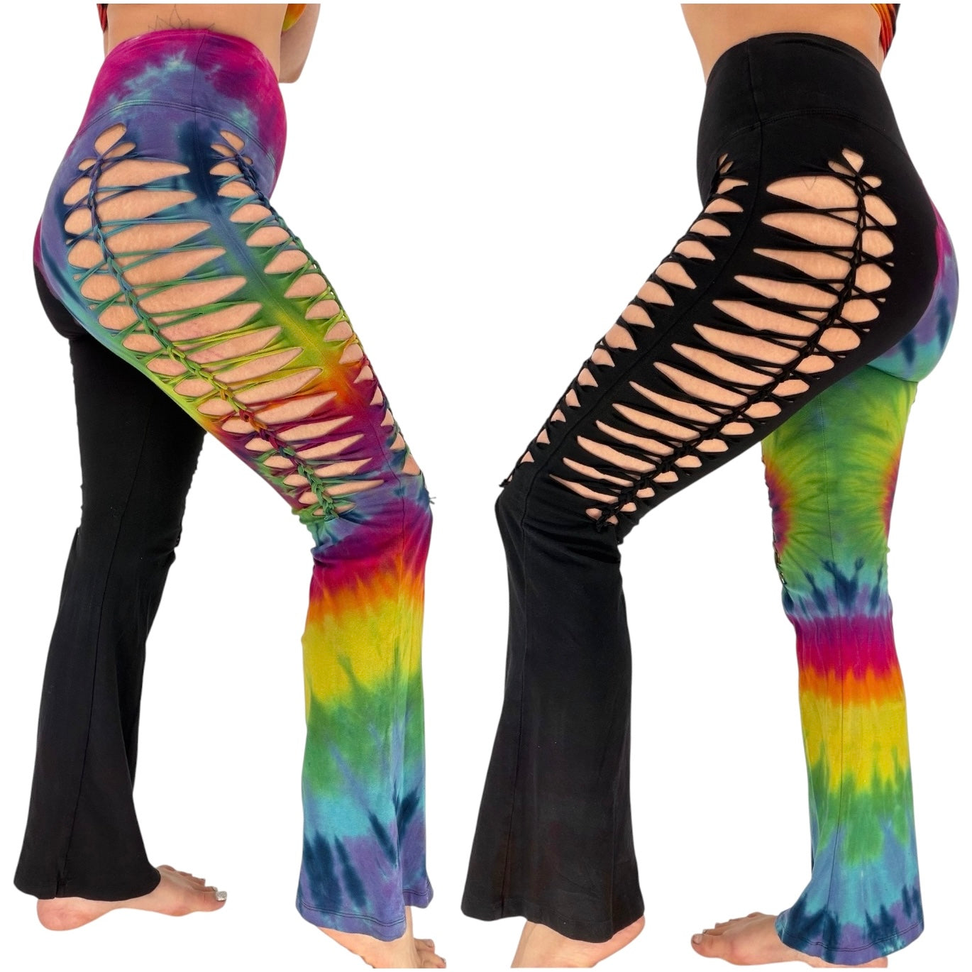 Half Rainbow Weaved Yogas