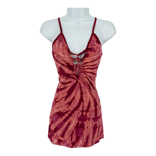 Burgundy Mini Dress