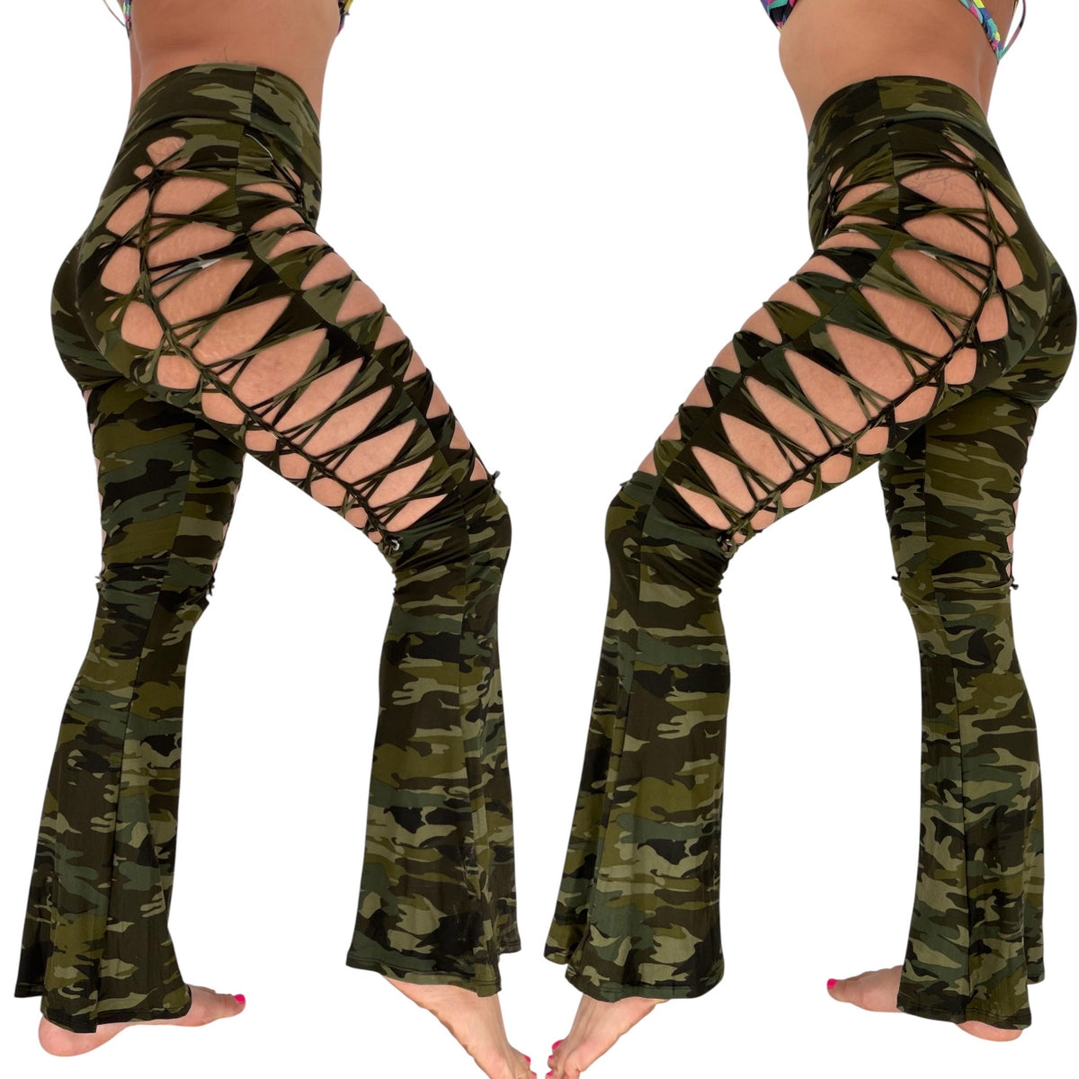 Camo Weaved Flares