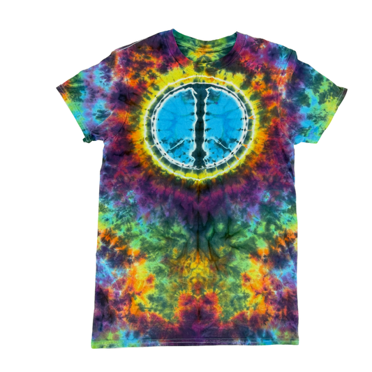 Peace Sign Tiedye TShirt