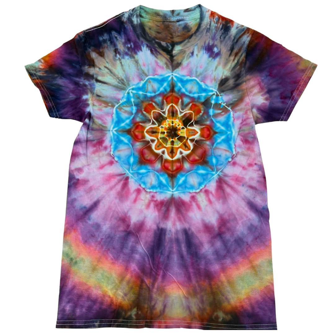 Dark Mandala Tiedye TShirt