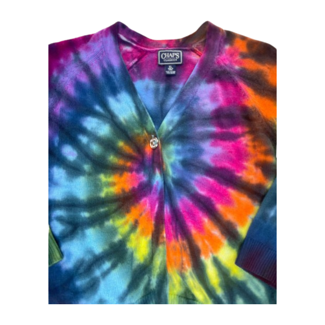Rainbow cardigan