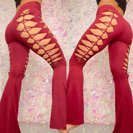 Wine Weaved Flares