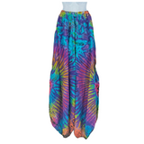 Lavender Tiedye Hoodie Dress