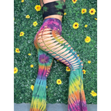 Rainbow Ruche Dress