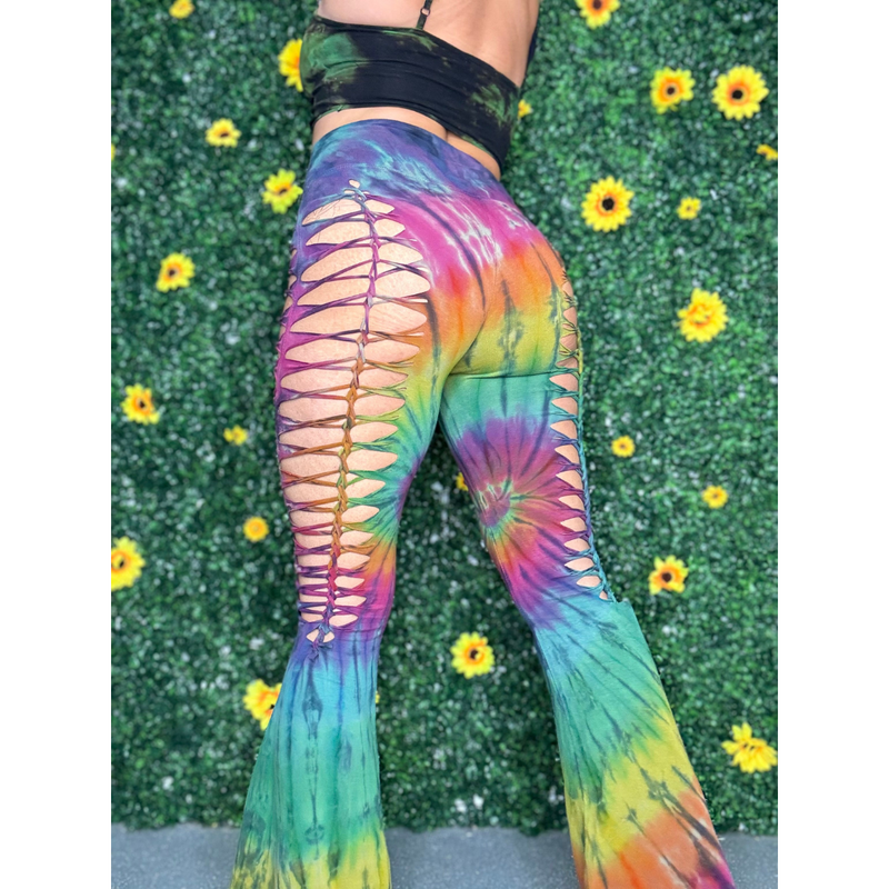 Rainbow Ruche Dress