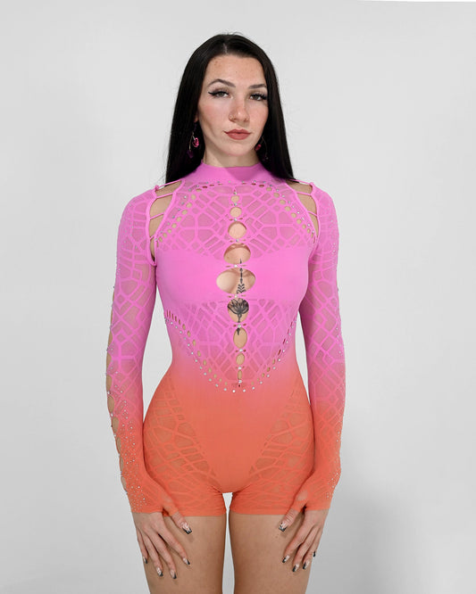 Sunset Rebel Romper