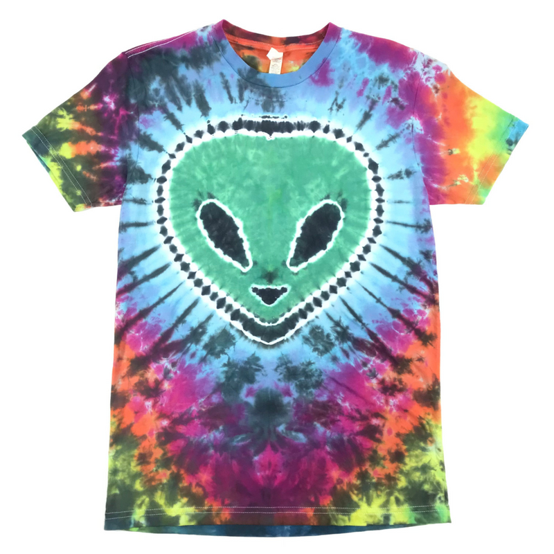 Alien Tiedye T-shirts