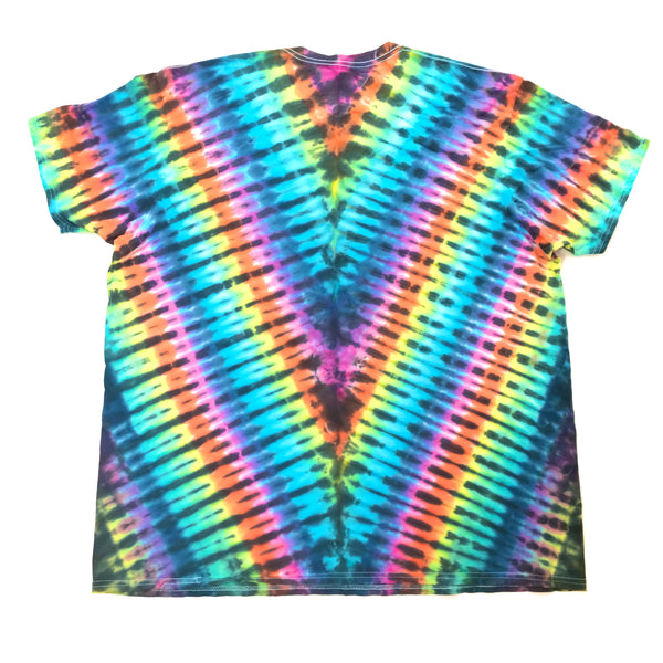 Rainbow V tiedye
